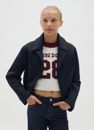 Geci si Jachete - OVS Kids Scurta Dark Navy Fete 10-15 Ani