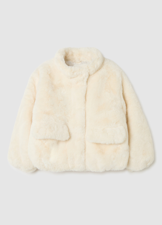 OVS Kids Scurta De Iarna Gri/Alba Fete 3-10 Ani [0]