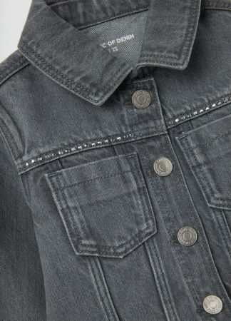 Куртки и Жакеты - OVS Kids Куртка Для Девочек Серая 3-10 Лет