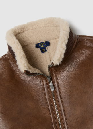 OVS Kids Зимняя Теплая Куртка Для Мальчиков Dark Brown 3-10 Лет [2]