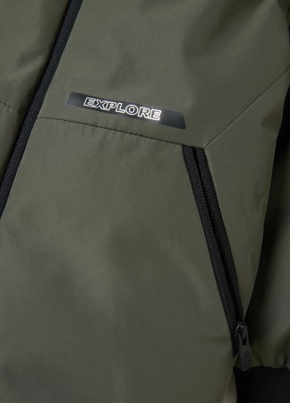 OVS Kids Зимняя Теплая Куртка Для Мальчиков Military Green 3-10 Лет [2]