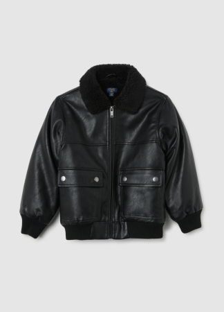 Baieti 3-10 ANI - OVS Kids Scurta Groasa De Iarna Neagra Baieti 3-10 Ani