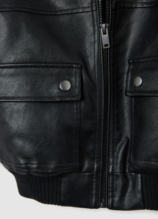 Куртки и Жакеты - OVS Kids Зимняя Теплая Куртка Для Мальчиков Чёрная 3-10 Лет