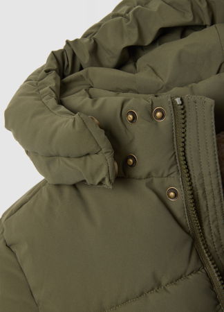 Куртки и Жакеты - OVS Kids Зимняя Теплая Куртка Для Мальчиков Olive Night 3-10 Лет