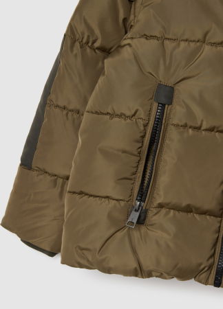 Куртки и Жакеты - OVS Kids Зимняя Теплая Куртка Для Мальчиков Stone Gray 3-10 Лет