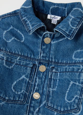 Geci si Jachete - OVS Kids Scurta Medium Blue Fete 9-36 Luni