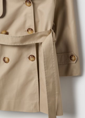  3-10 ANI  - OVS Kids Тонкая Куртка Для Девочек Антрацит 3-10 Лет