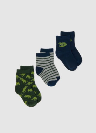 BAIETI - OVS Kids Set Ciorapi Albastru/Verde Baieti 10-15 Ani