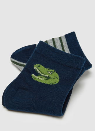 BAIETI - OVS Kids Set Ciorapi Albastru/Verde Baieti 10-15 Ani