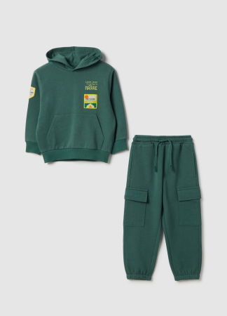 BAIETI - OVS Kids Set Hanorac+Jogger Bistro Green Baieti 3-10 Ani