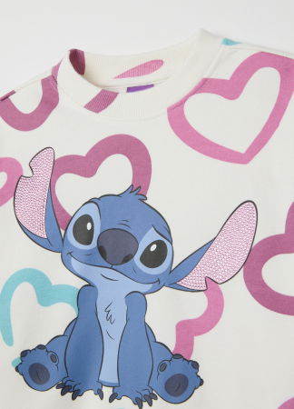 Fetite 3-10 ANI - OVS Kids Set Hanorac+Jogger Blanc De Blanc Fete 3-10 Ani