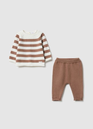 МАЛЬЧИКИ - OVS Kids Набор Толстовок + Джоггер Для Мальчиков Brownie 0-9 Месяцев