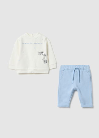 МАЛЬЧИКИ - OVS Kids Набор Толстовок + Джоггер Для Мальчиков Cashmere Blue 0-9 Месяцев