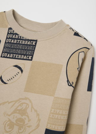 Seturi - OVS Kids Set Hanorac+Jogger Gri Deschis Baieti 3-10 Ani