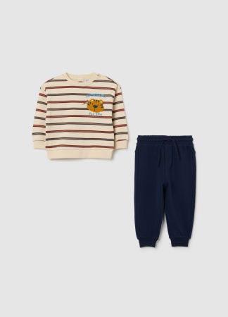 Seturi - OVS Kids Set Sport Stripes Baieti 9-36 Luni