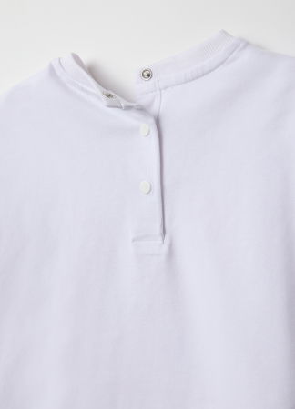 FETE - OVS Kids Set Tricou+Jogger Brilliant White Fete 9-36 Luni