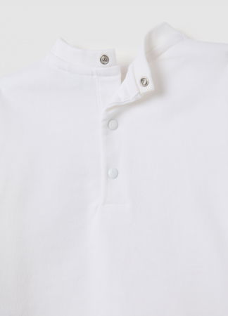 BAIETI - OVS Kids Set Tricou + Pantaloni Beige Melange Baieti 0-9 Luni