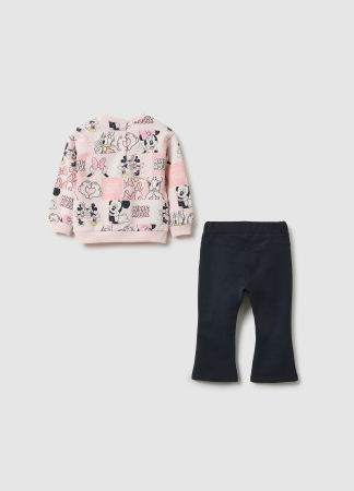 FETE - OVS Kids Set Tricou+Pantaloni Blanc De Blanc Fete 9-36 Luni