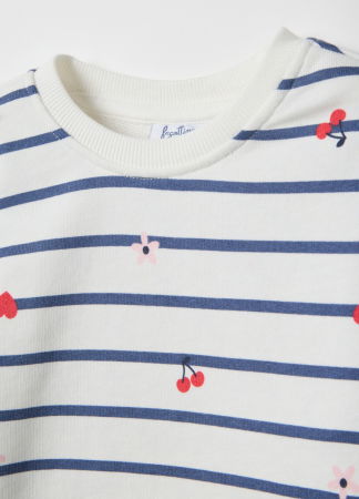 FETE - OVS Kids Set Tricou+Pantaloni Lucent White Fete 9-36 Luni