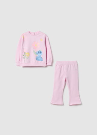 FETE - OVS Kids Set Tricou+Pantaloni Roz Fete 9-36 Luni