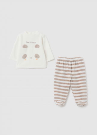 МАЛЬЧИКИ - OVS Kids Набор Футболка + Штаны Для Мальчиков Snow White 0-9 Месяцев