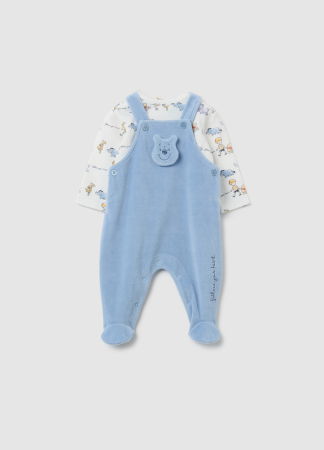 МАЛЬЧИКИ - OVS Kids Набор Футболка + Штаны Для Мальчиков Soft Chambray 0-9 Месяцев