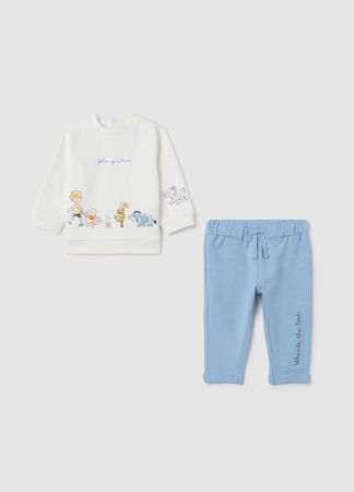 МАЛЬЧИКИ - OVS Kids Набор Футболка + Штаны Для Мальчиков Soft Chambray 0-9 Месяцев