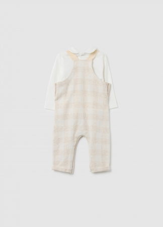 BAIETI - OVS Kids Set Tricou + Pantaloni Sugar Swizzle Baieti 0-9 Luni