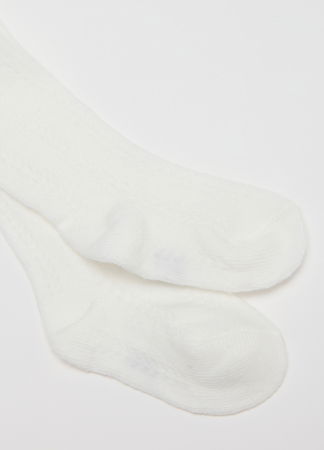 Аксессуары - OVS Kids Колготки Для Девочек Белые 9-36 Месяцев