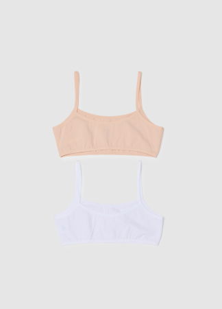 ДЕВОЧКИ - OVS Kids Бюстгальтер Для Девочек Белый/Розовый 10-15 Лет