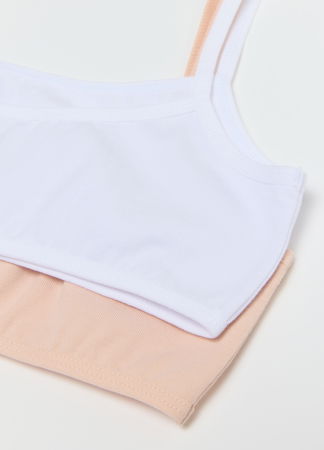 ДЕВОЧКИ - OVS Kids Бюстгальтер Для Девочек Белый/Розовый 10-15 Лет