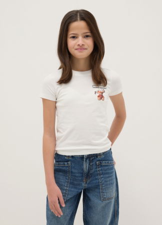 FETE - OVS Kids Tricou Blanc De Blanc Fete 10-15 Ani
