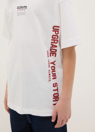 BAIETI - OVS Kids Tricou Bright White Baieti 10-15 Ani