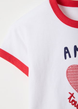 ДЕВОЧКИ - OVS Kids Футболка Для Девочек Bright White 3-10 Лет