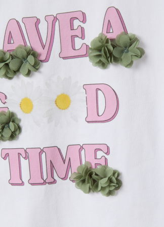 ДЕВОЧКИ - OVS Kids Футболка Для Девочек Bright White 3-10 Лет