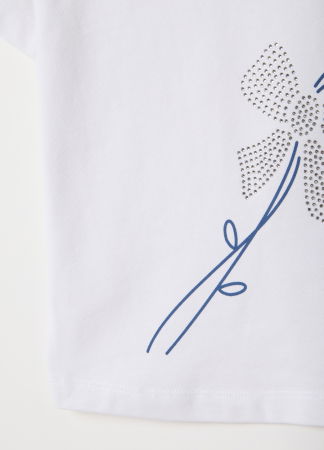 ДЕВОЧКИ - OVS Kids Футболка Для Девочек Bright White 3-10 Лет