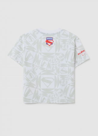 Tricouri si Polo - OVS Kids Tricou Brilliant White Baieti 3-10 Ani