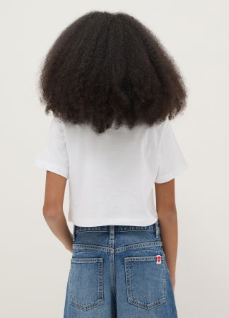 FETE - OVS Kids Tricou Brilliant White Fete 10-15 Ani