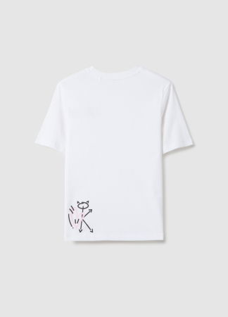 FETE - OVS Kids Tricou Brilliant White Fete 10-15 Ani