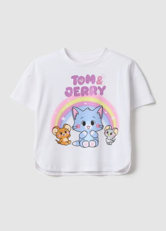 FETE - OVS Kids Tricou Brilliant White Fete 3-10 Ani