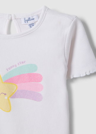 FETE - Tricou Brilliant White Fete 9-36 Luni