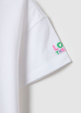 FETE - OVS Kids Tricou Lucent White Fete 3-10 Ani