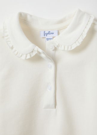 ДЕВОЧКИ - OVS Kids Поло С Длинным Рукавом Для Девочек Lucent White 9-36 Месяцев