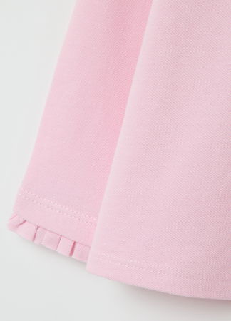 FETE - OVS Kids Tricou Polo Maneca Lunga  Roz Fete 9-36 Luni