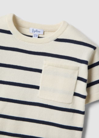 Tricouri si Polo - Tricou Stripes Baieti 9-36 Luni