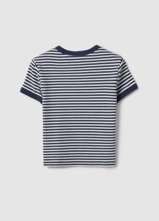 FETE - OVS Kids Tricou White-Striped Blue Fete 10-15 Ani