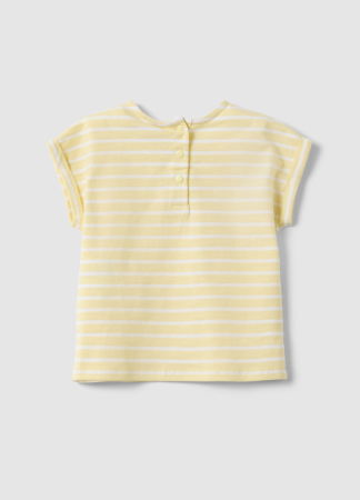 FETE - Tricou White/Yellow Fete 9-36 Luni