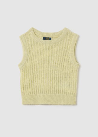 Fetite 3-10 ANI - OVS Kids Vesta Pastel Yellow Fete 3-10 Ani