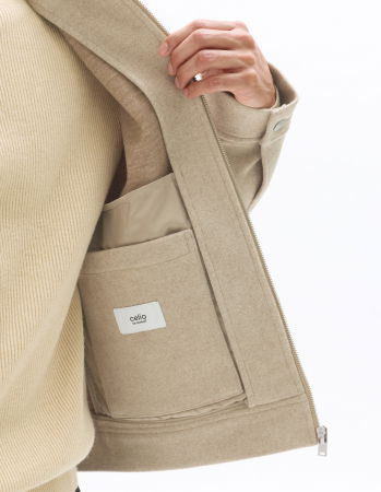 МУЖЧИНЫ - Мужское Пальто Бежевая 