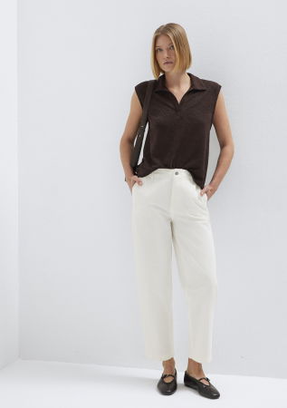 ЖЕНЩИНЫ - Женские Брюки Белые Carrot